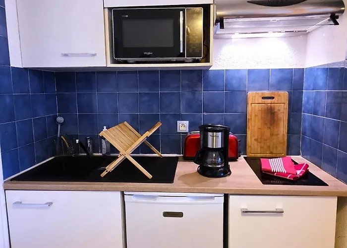 4 Pers Piscine A Pied 펜션 *