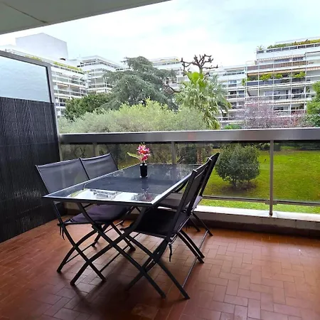 4 Pers Piscine A Pied 胡安莱潘