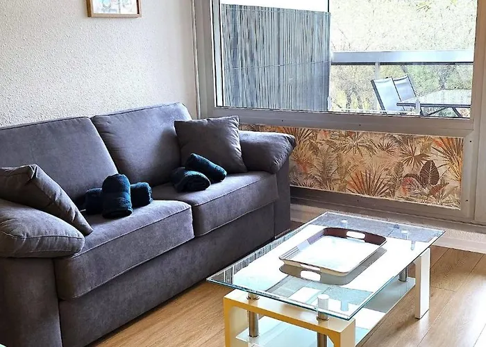 4 Pers Piscine A Pied 度假居 胡安莱潘